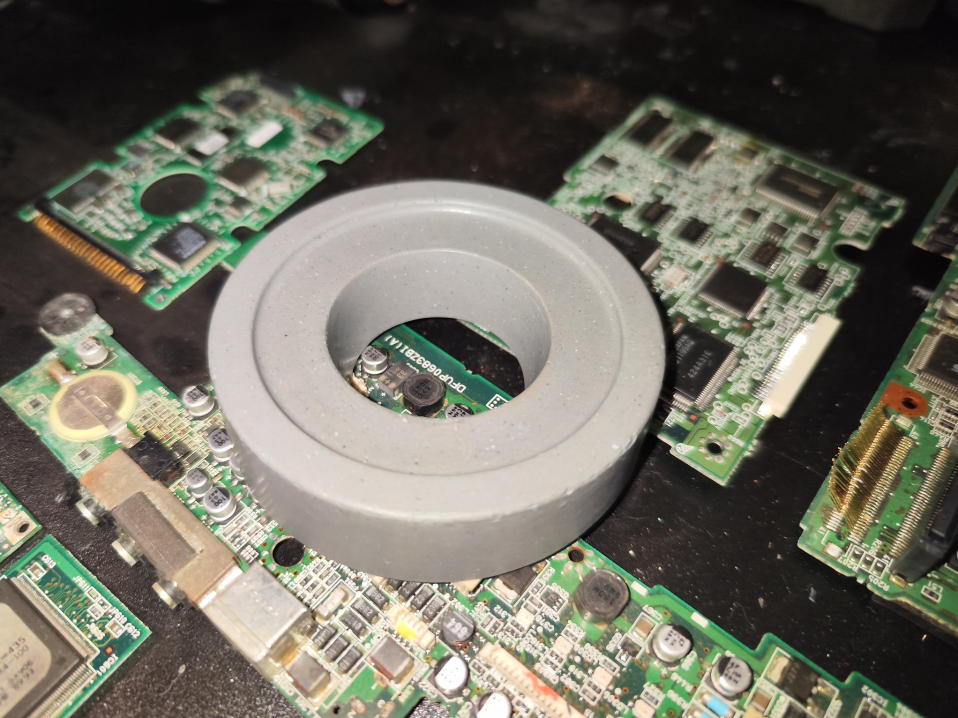 Custom casting test composite material